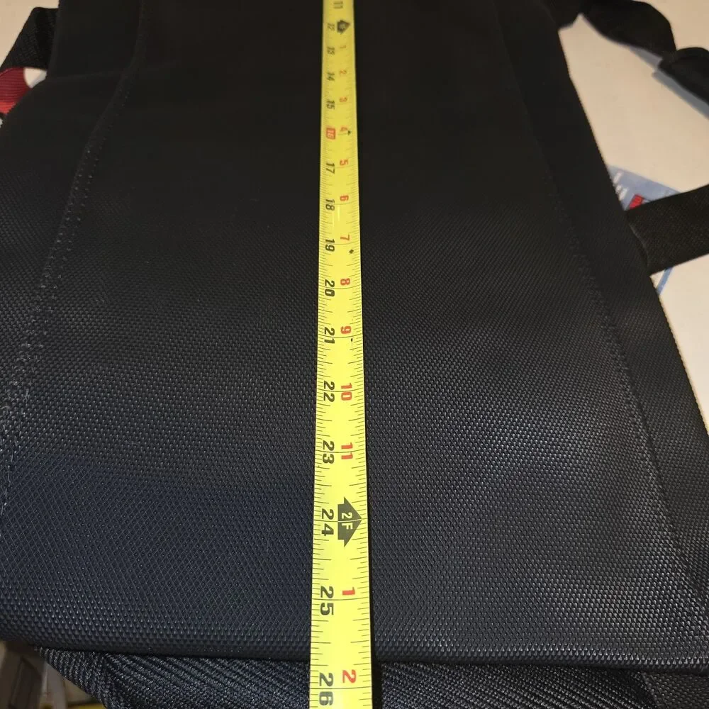 Marlboro Compass Logo Duffle Bag Gym Bag Red Black Canvas 21